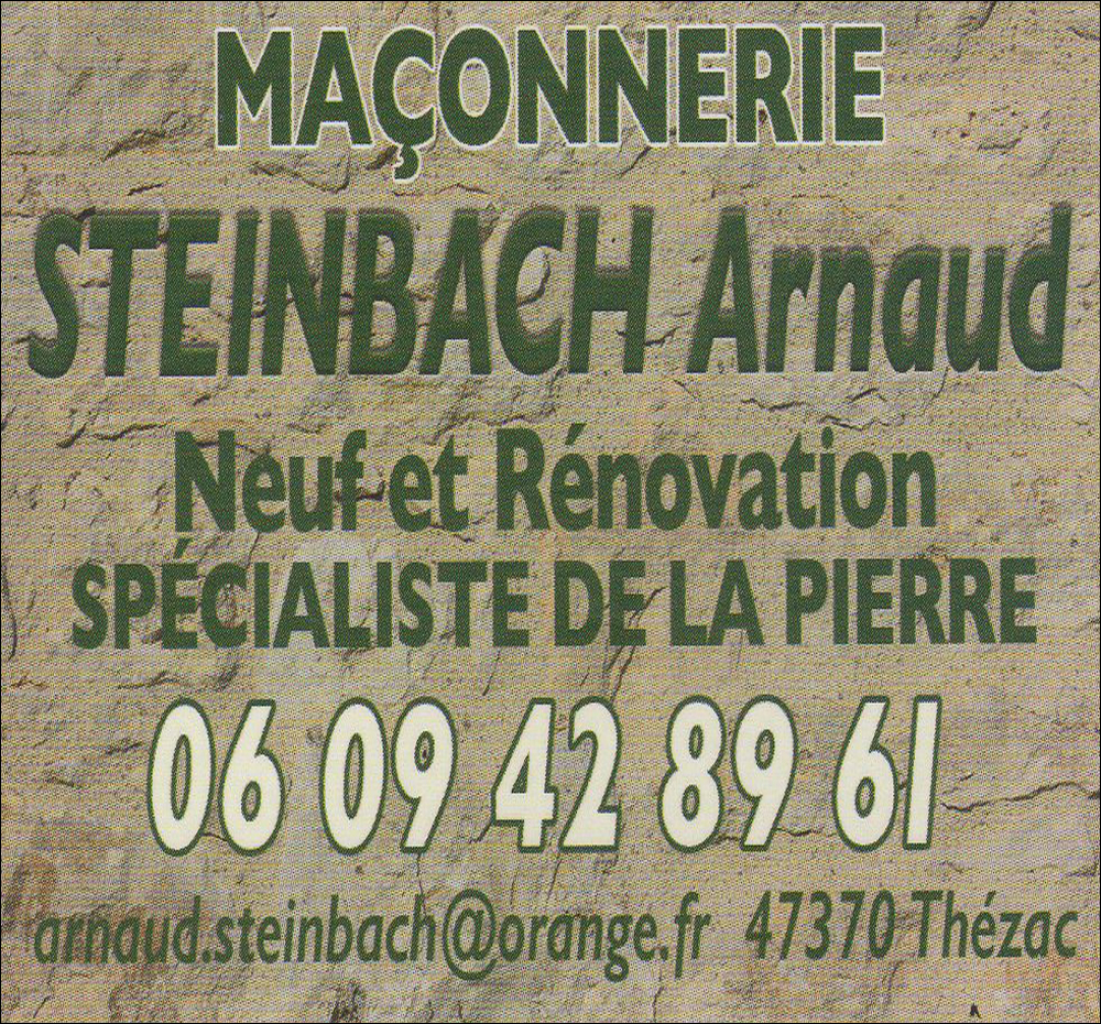 Mailto arnaud.steinbach@orange.fr