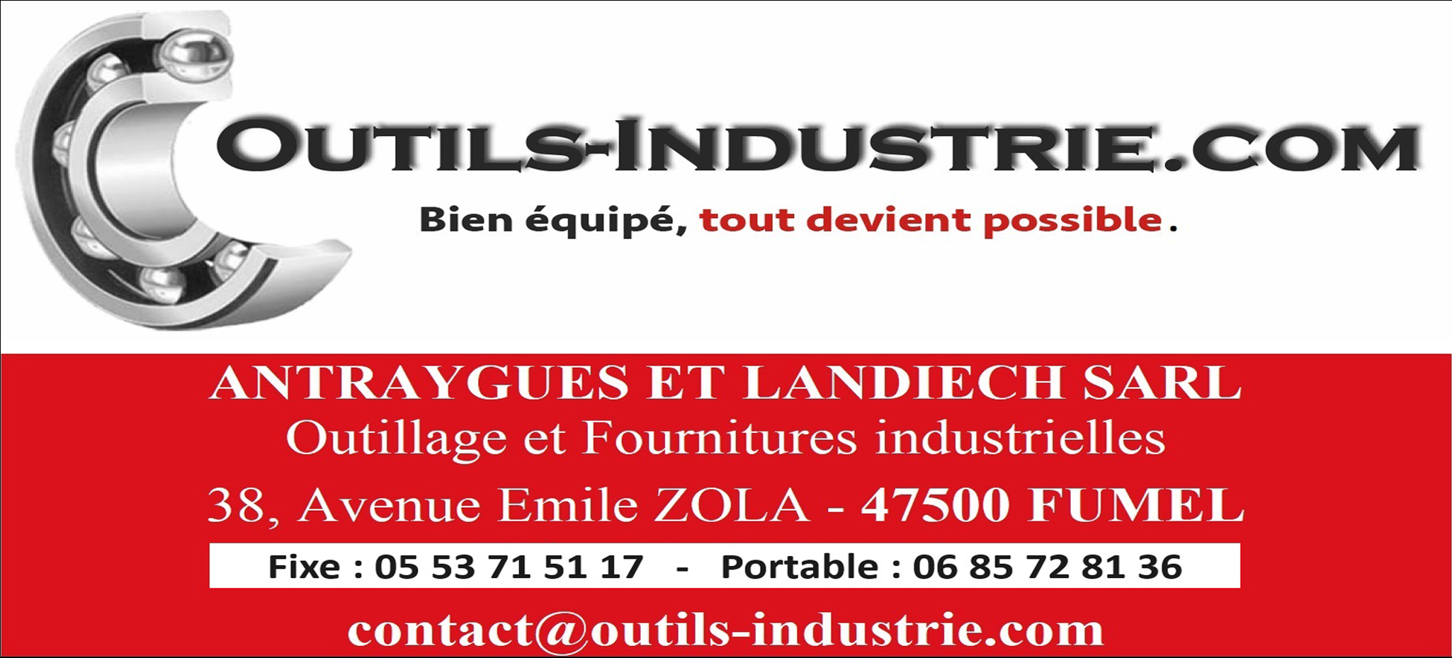 Encart Outils Industrie
